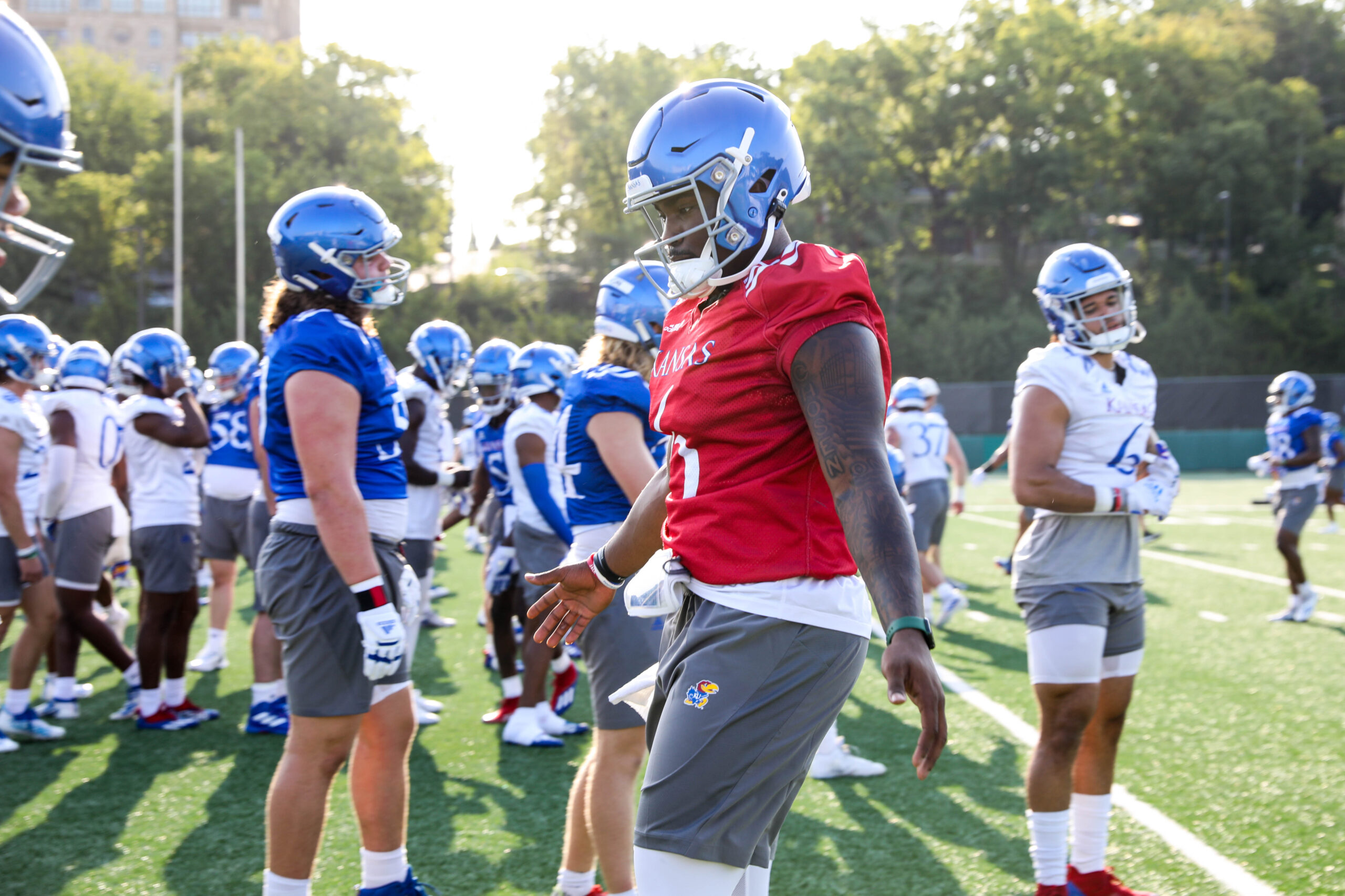 Tale of the Tait Jalon Daniels’ status as Kansas football’s starting